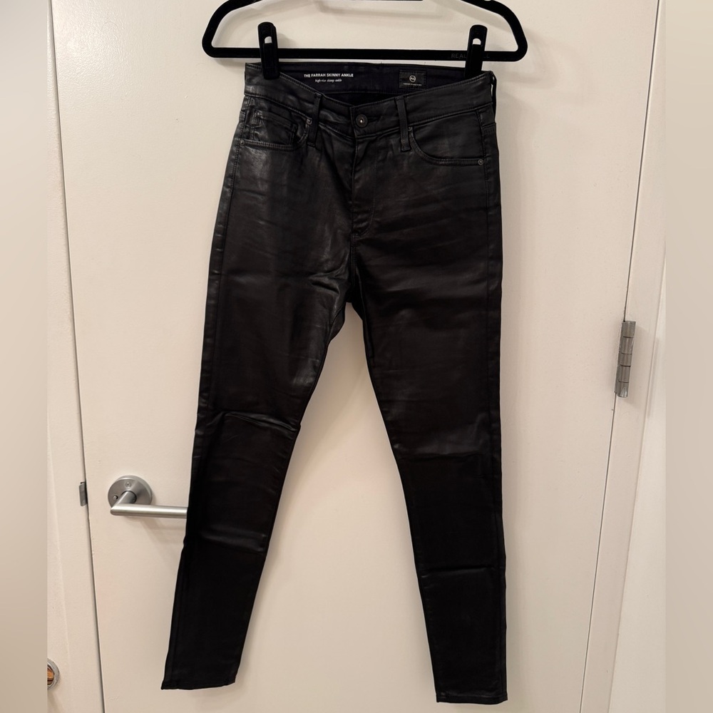 AG Adriano Goldschmied Black Skinny Jeans